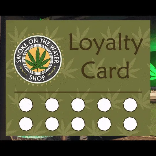 Red40 Punchcard loyalty card interface and punch animation